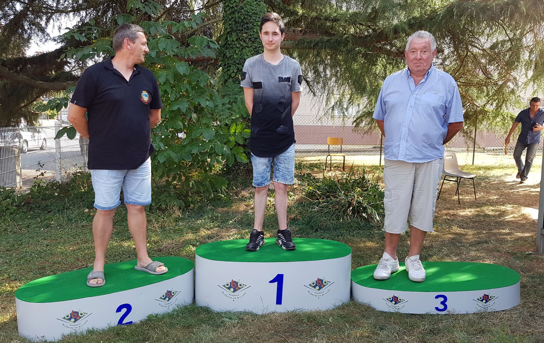 ABB Tournoi été 2018 Podium 3 Bandes