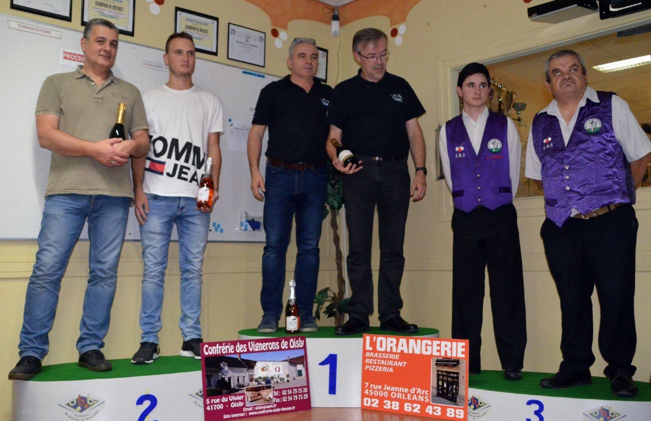 AB Blois Double Scotch 2018 Podium