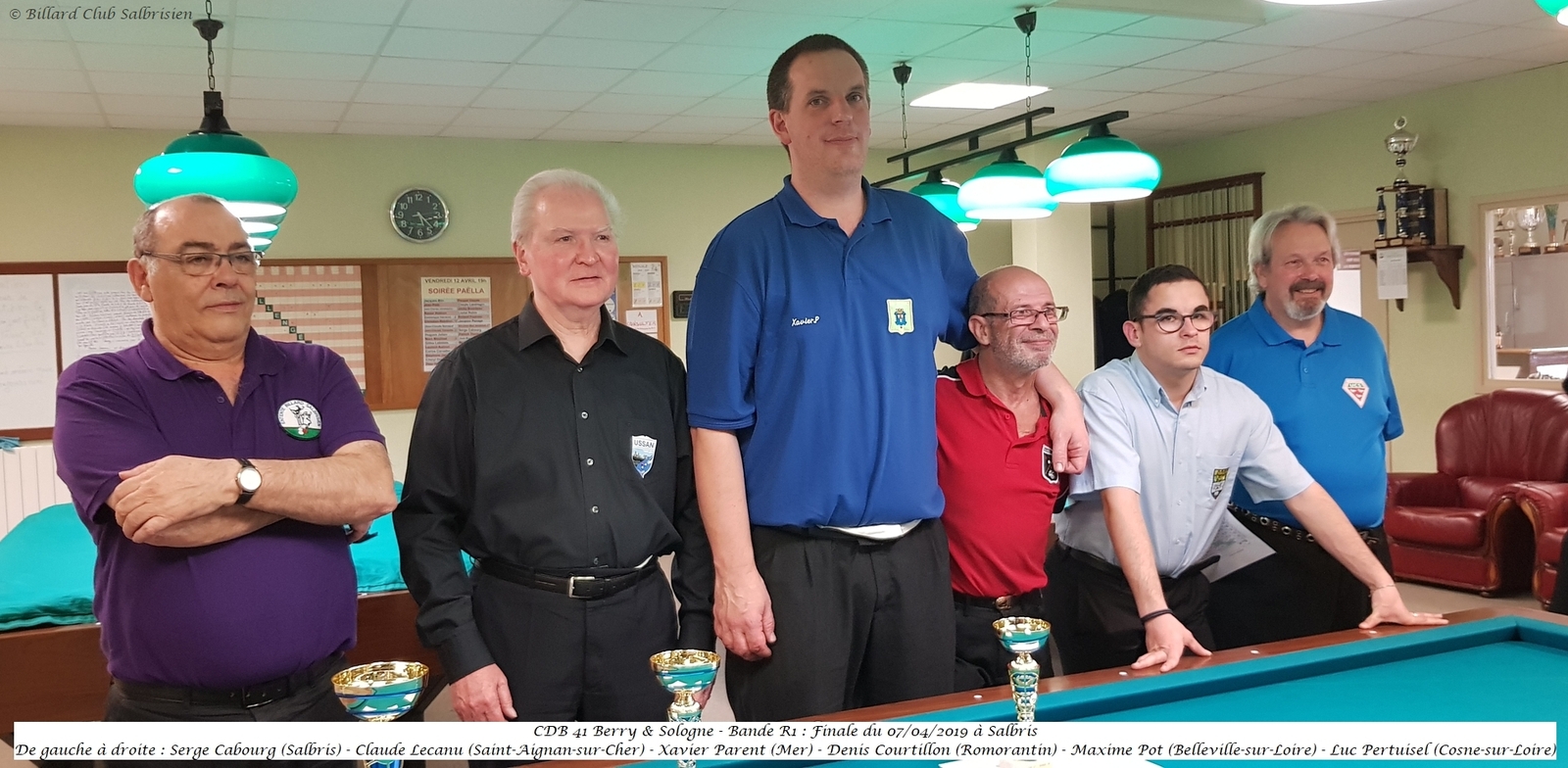 CDB 41 Bande R1 Finale du 07 04 2019 Photo