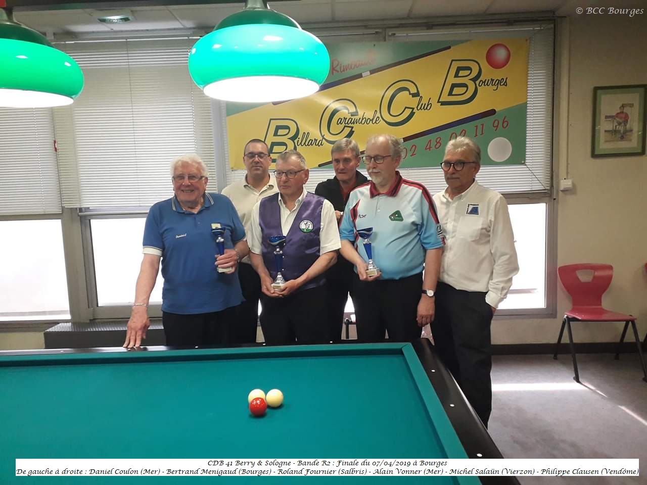CDB 41 Bande R2 Finale du 07 04 2019 Photo