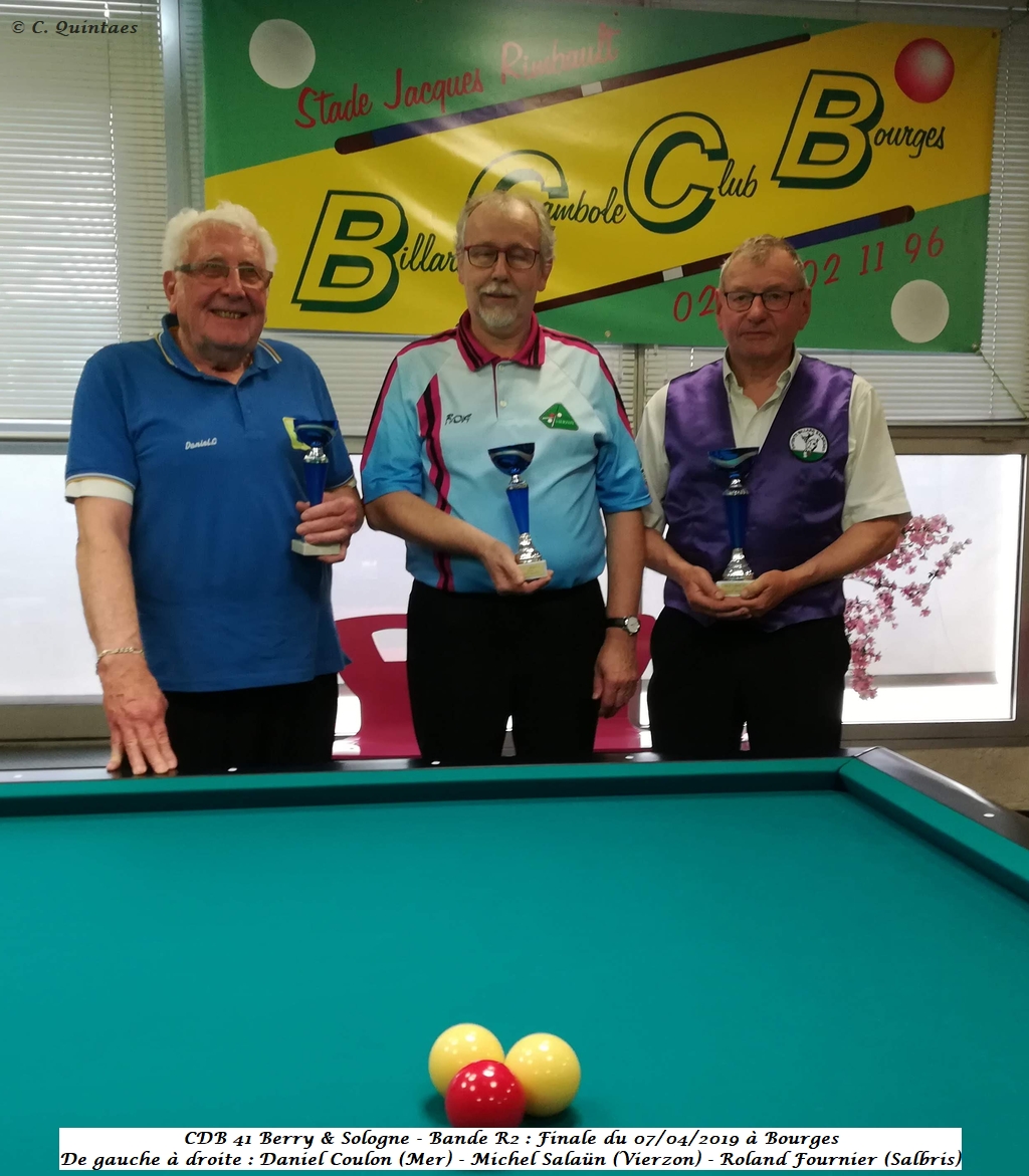 CDB 41 Bande R2 Finale du 07 04 2019 Photo1