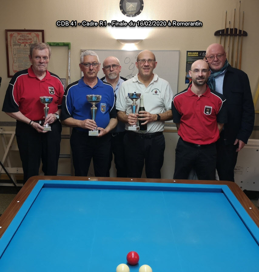 CDB 41 Cadre R1 Finale du 16 02 2020 Photo 1