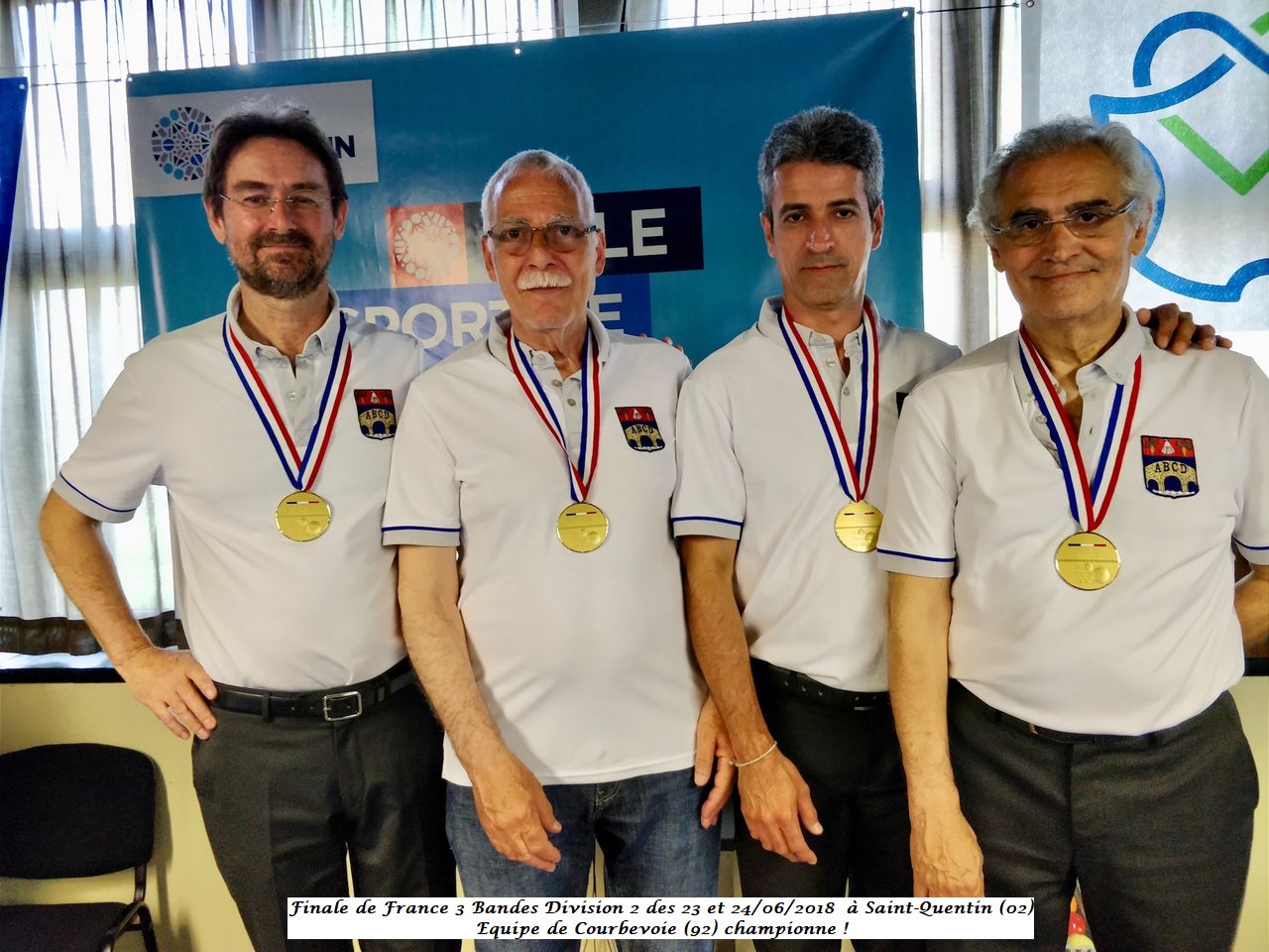 FFB 2018 3 Bandes D2 Vainqueur Courbevoie