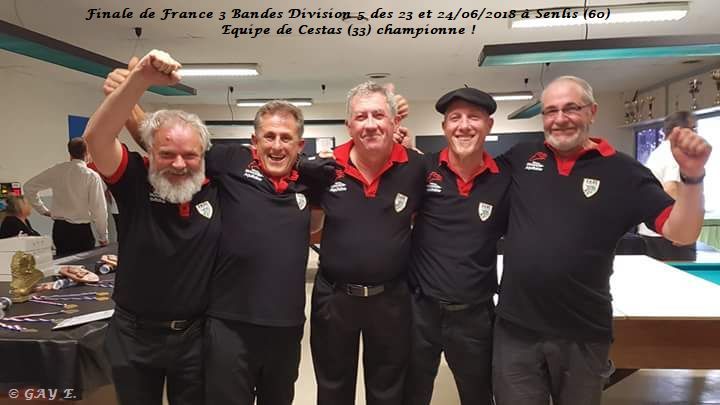 FFB 2018 3 Bandes D5 Vainqueur Cestas