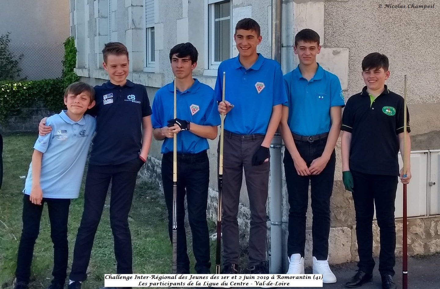 Challenge Inter Régional des Jeunes Romorantin 2019 Joueurs LBCVL