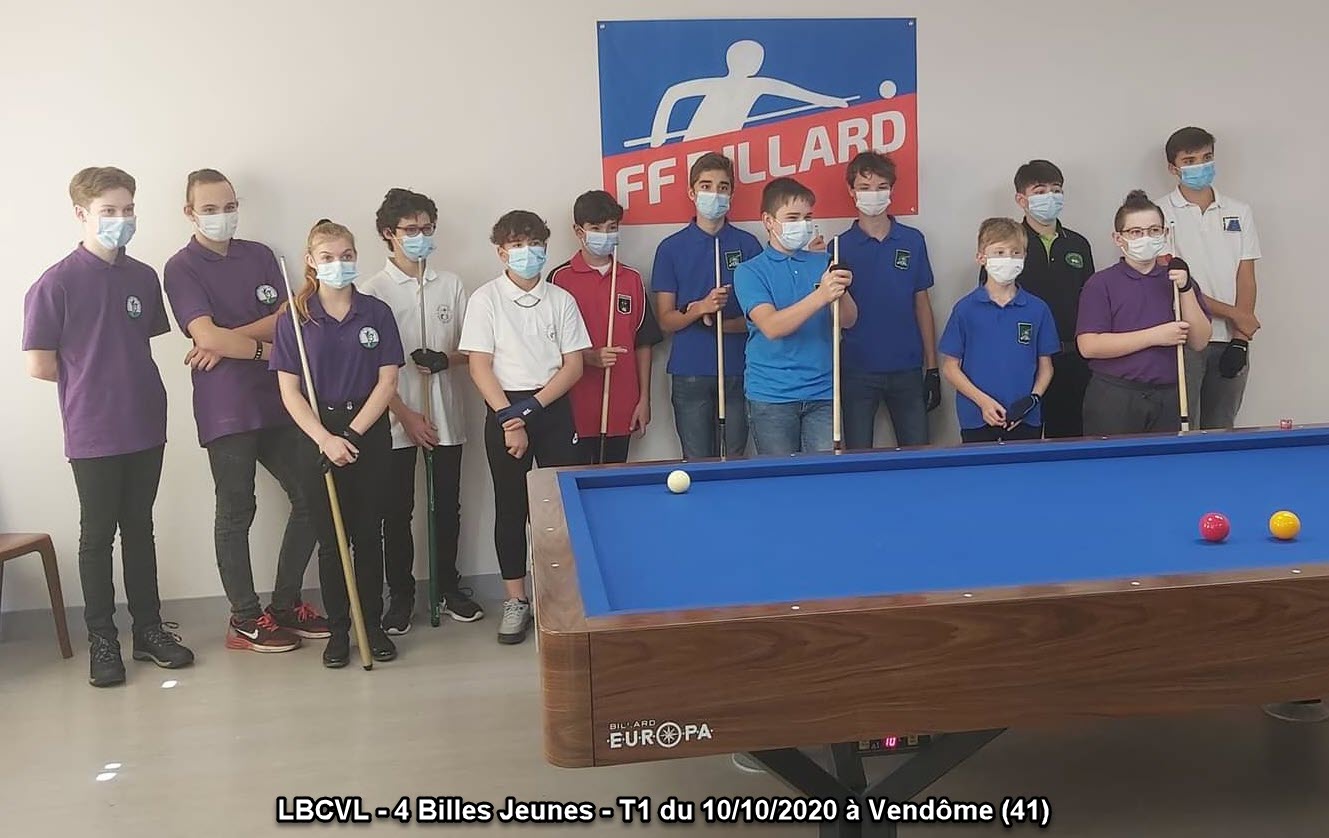 LBCVL 4 Billes Jeunes T1 du 10 10 20