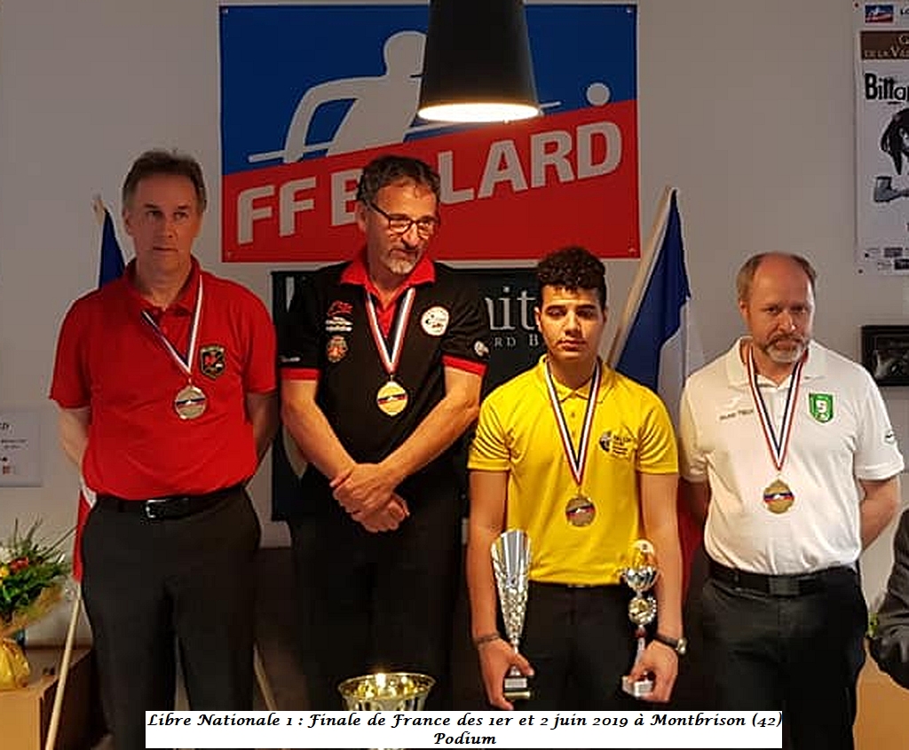 LBCVL Libre N1 Finale France du 02 06 2019 Podium