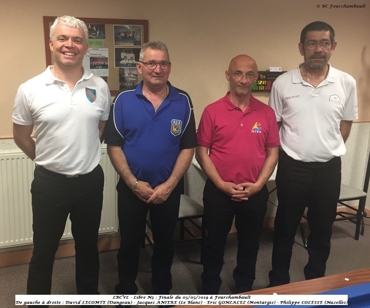 LBCVL Libre N3 Finale du 05 05 2019 Photo