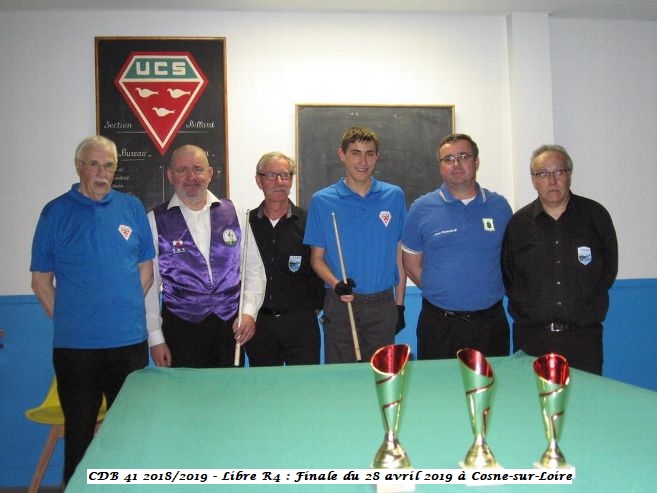 CDB 41 Libre R4 finale du 28 04 19 Photo